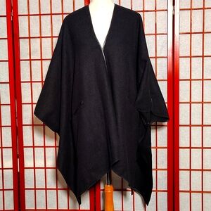 # 16 Armani Jeans Black Pancho/ Cover